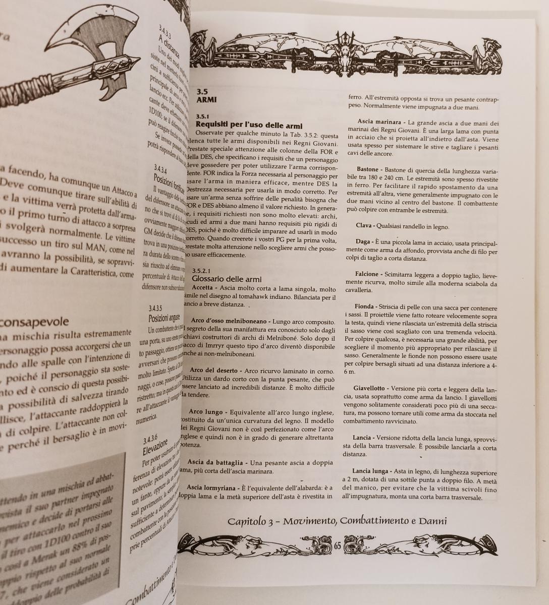 LF- STORMBRINGER GIOCO RUOLO FANTASY MONDO DI ELRIC - MOORCOCK - 1993- B- YFS130