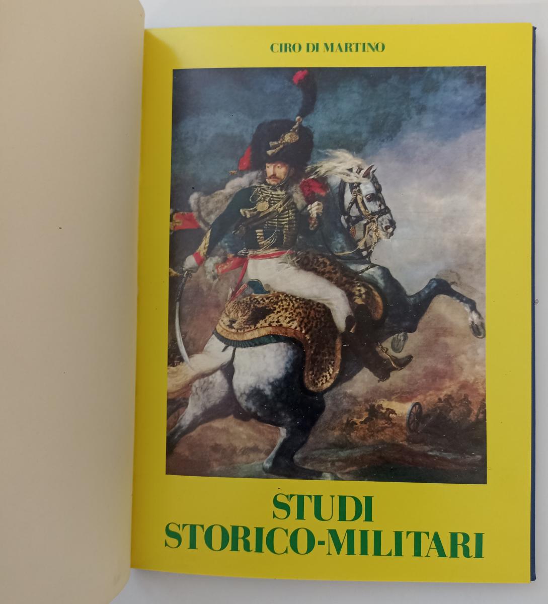 LM- STUDI STORICO-MILITARI - CIRO DI MARTINO- RIVISTA MILITARE--- 1986- C- YFS49