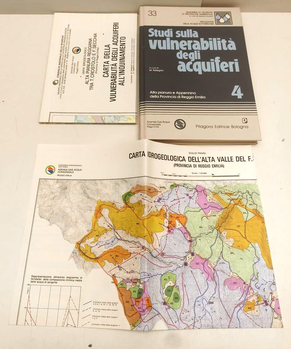 LZ- STUDI VULNERABILITA' ACQUIFERI 4 REGGIO EMILIA - PITAGORA - 1994- C- YFS455