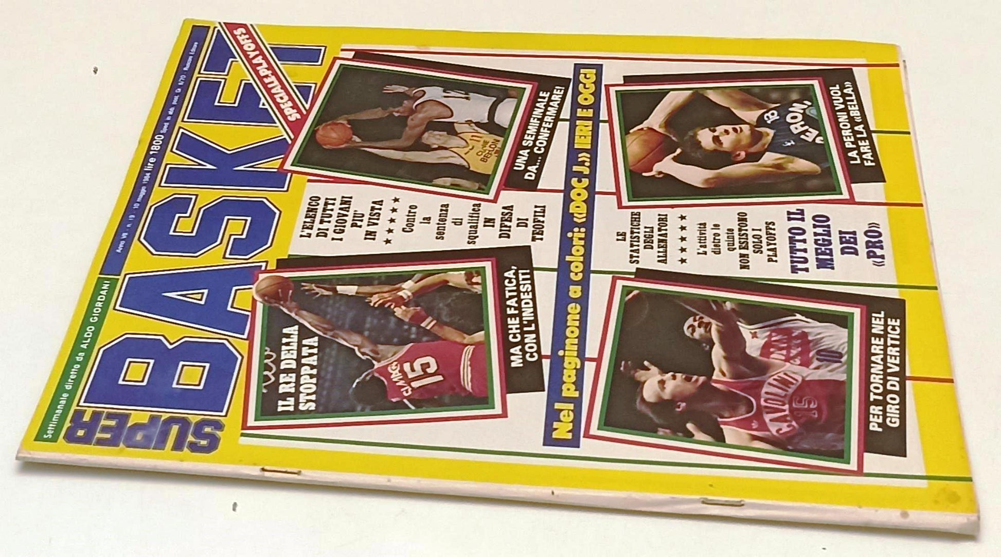 LR- RIVISTA SUPER BASKET N.19 1984 SPECIALE PLAY OFFS - RVSa370