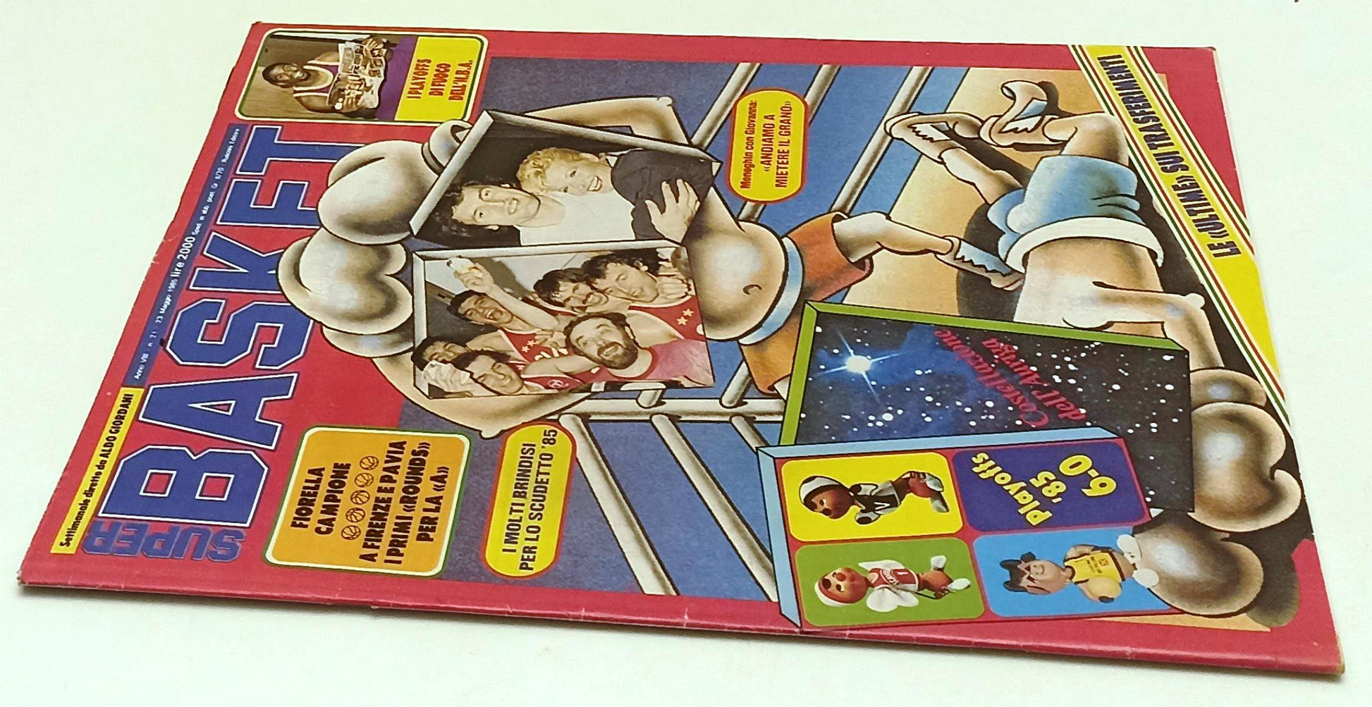 LR- RIVISTA SUPER BASKET N.21 1985 LE ULTIME SUI TRASFERIMENTI - RVSa351