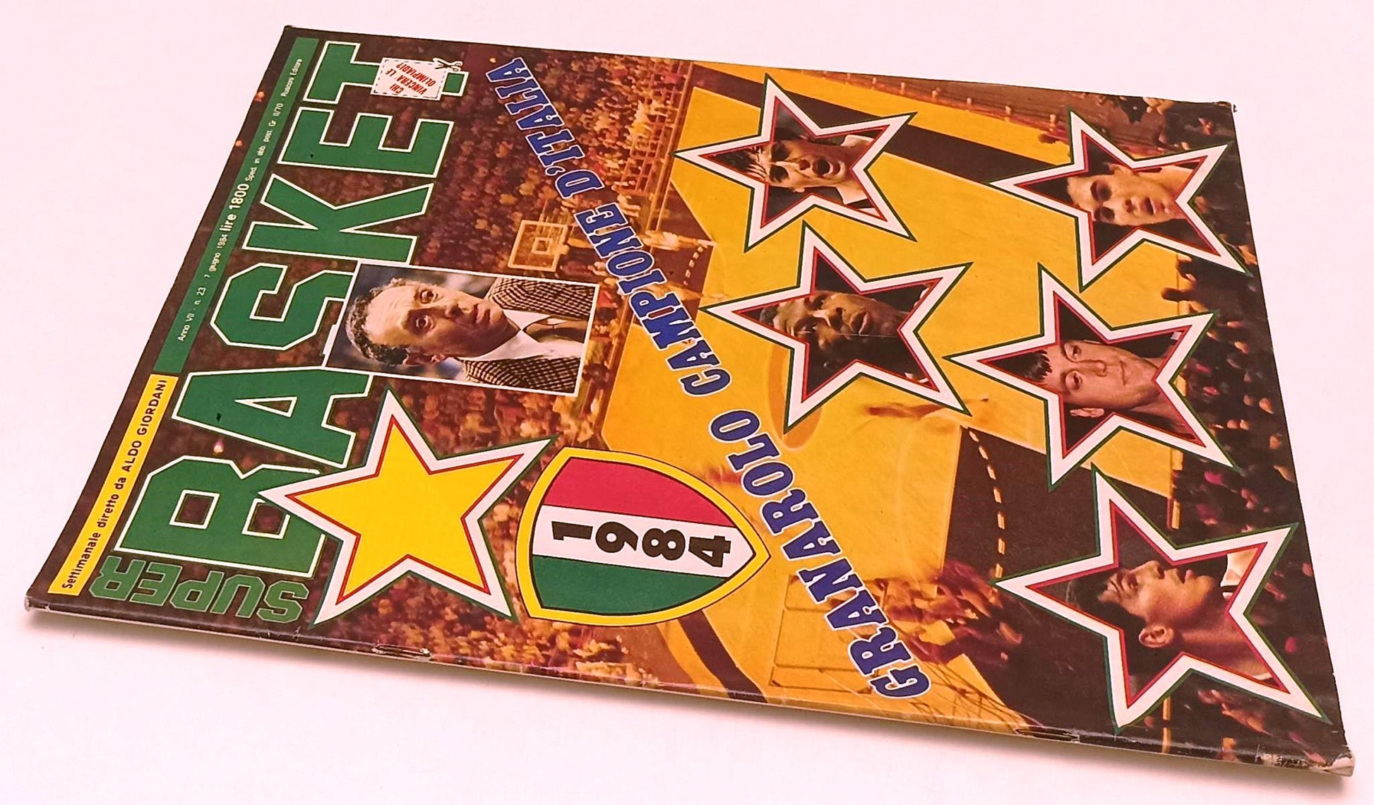 LR- RIVISTA SUPER BASKET N.23 1984 GRANAROLO CAMPIONE D'ITALIA - RVSa357