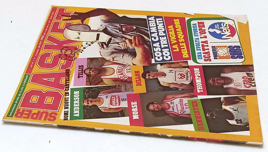 LR- RIVISTA SUPER BASKET N.27 1984 - ANDERSON MORSE BANNISTER DILLON - RVSa347