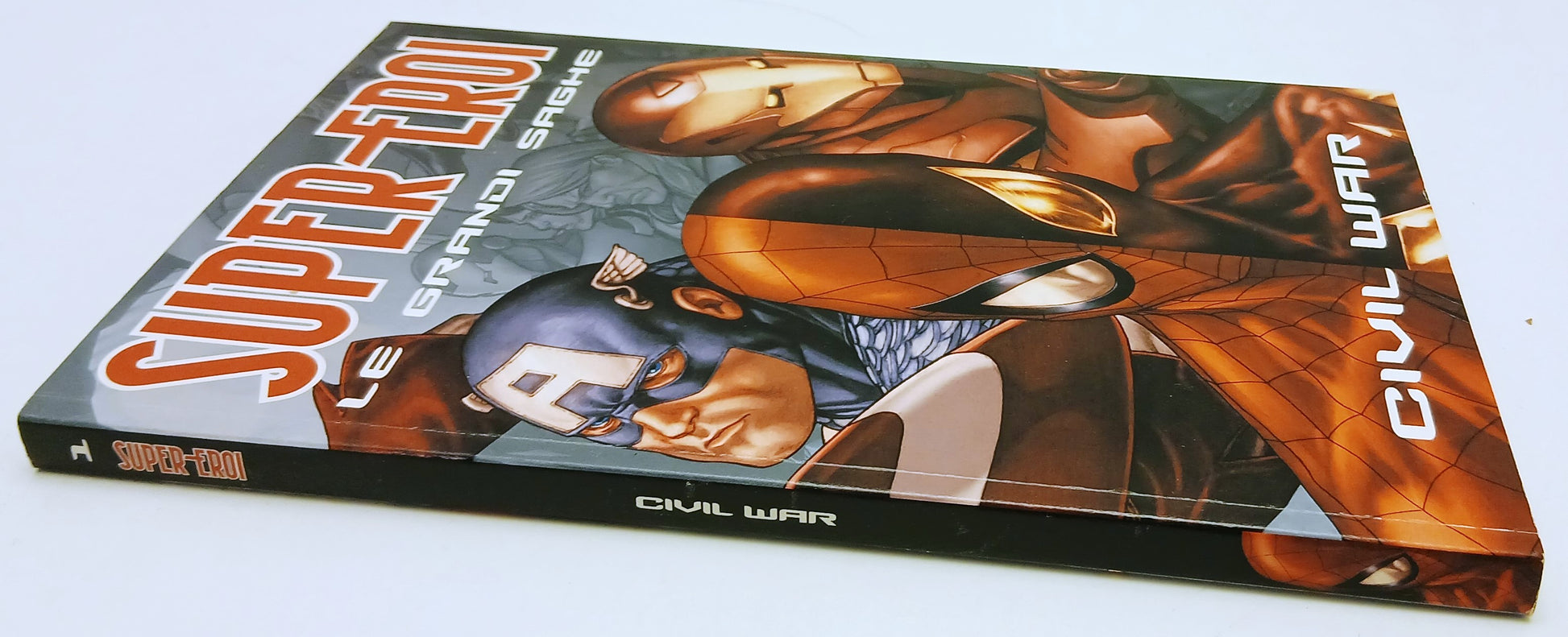 FS- SUPER-EROI LE GRANDI SAGHE N.1 CIVIL WAR - GAZZETTA dello SPORT - L25