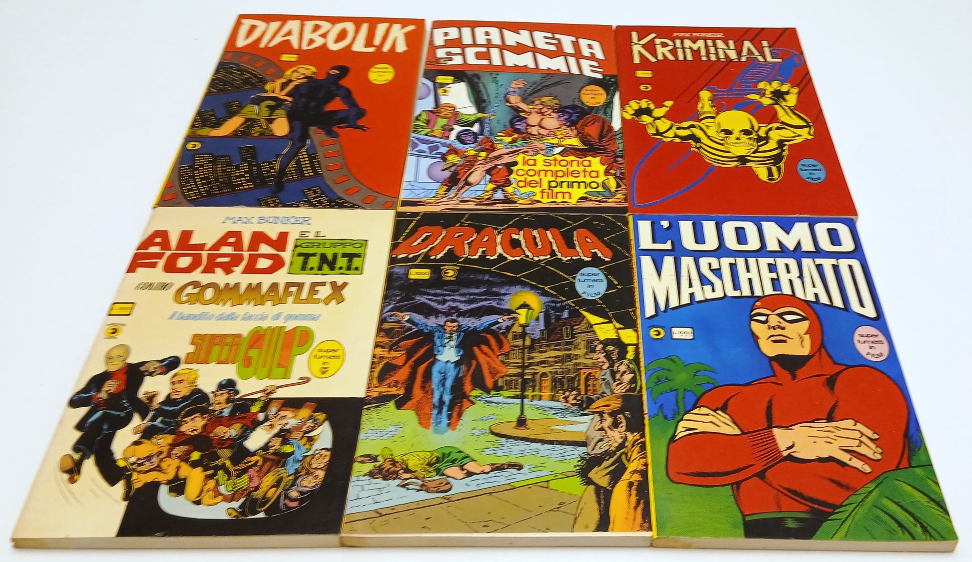 FS- SUPERFUMETTI IN FILM 1/17 (mancano 14,15) -- CORNO - 176 - B - L25