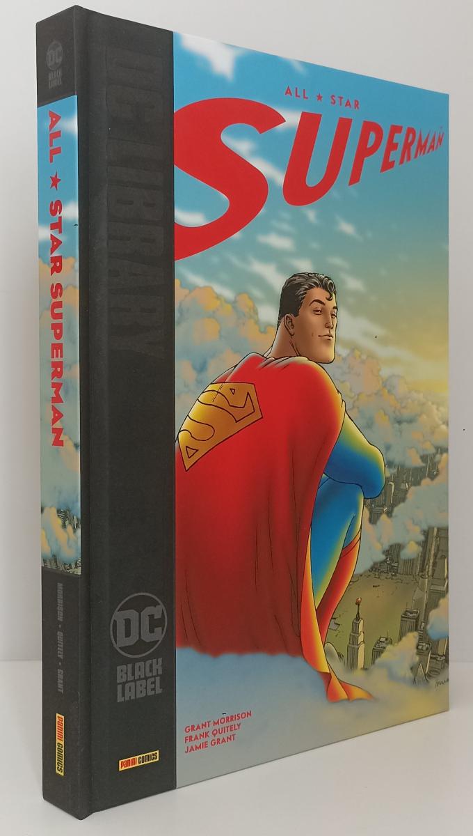 FV- ALL STAR SUPERMAN - MORRISON - PANINI DC LIBRARY BLACK LABEL - 2020- C- F23