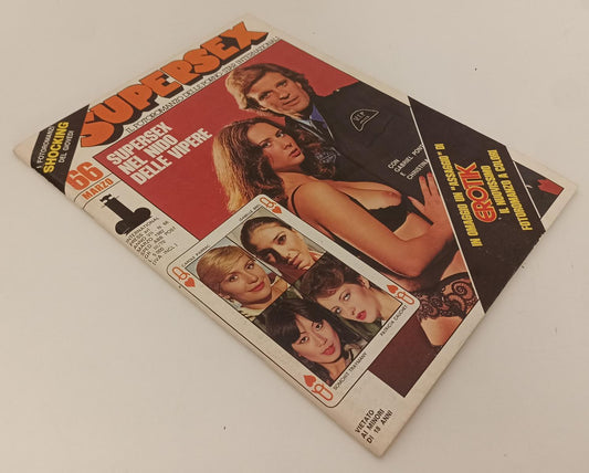 LX- SUPERSEX 66 GABRIEL PONTIELLO CHRISTIAN SCHWARTZ PORNO-STAR - 1982- S- YFS40