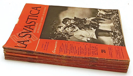 LR- LA SVASTICA RASSEGNA DI POLITICA D'ARTE DI SCIENZA LOTTO 29 NUMERI - YFS443