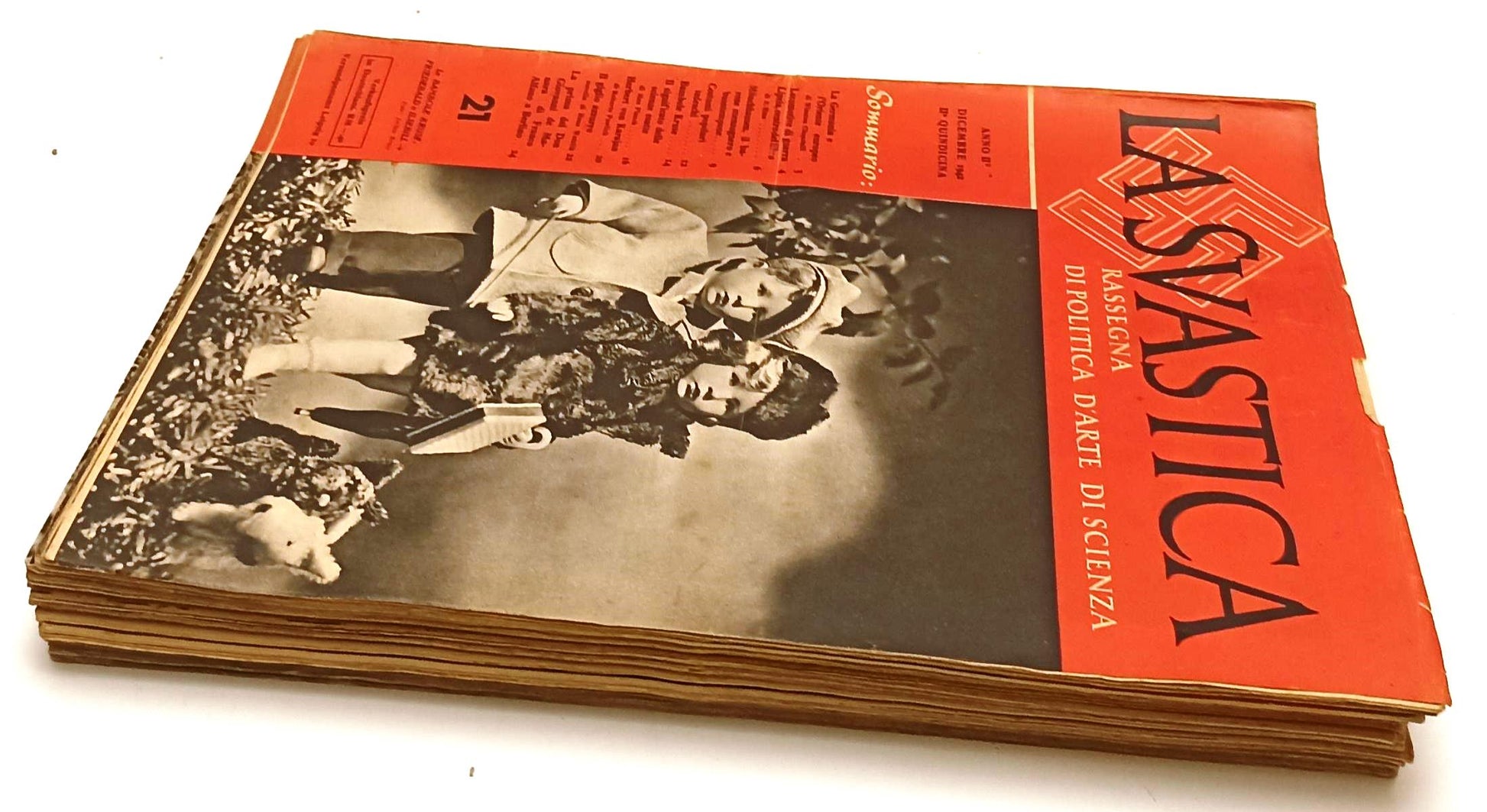 LR- LA SVASTICA RASSEGNA DI POLITICA D'ARTE DI SCIENZA LOTTO 29 NUMERI - YFS443