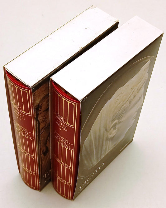 LN- ANNALI 2 VOLUMI - TACITO - MONDADORI TV SEC - CLASSICI GRECI LATINI - C- XFS