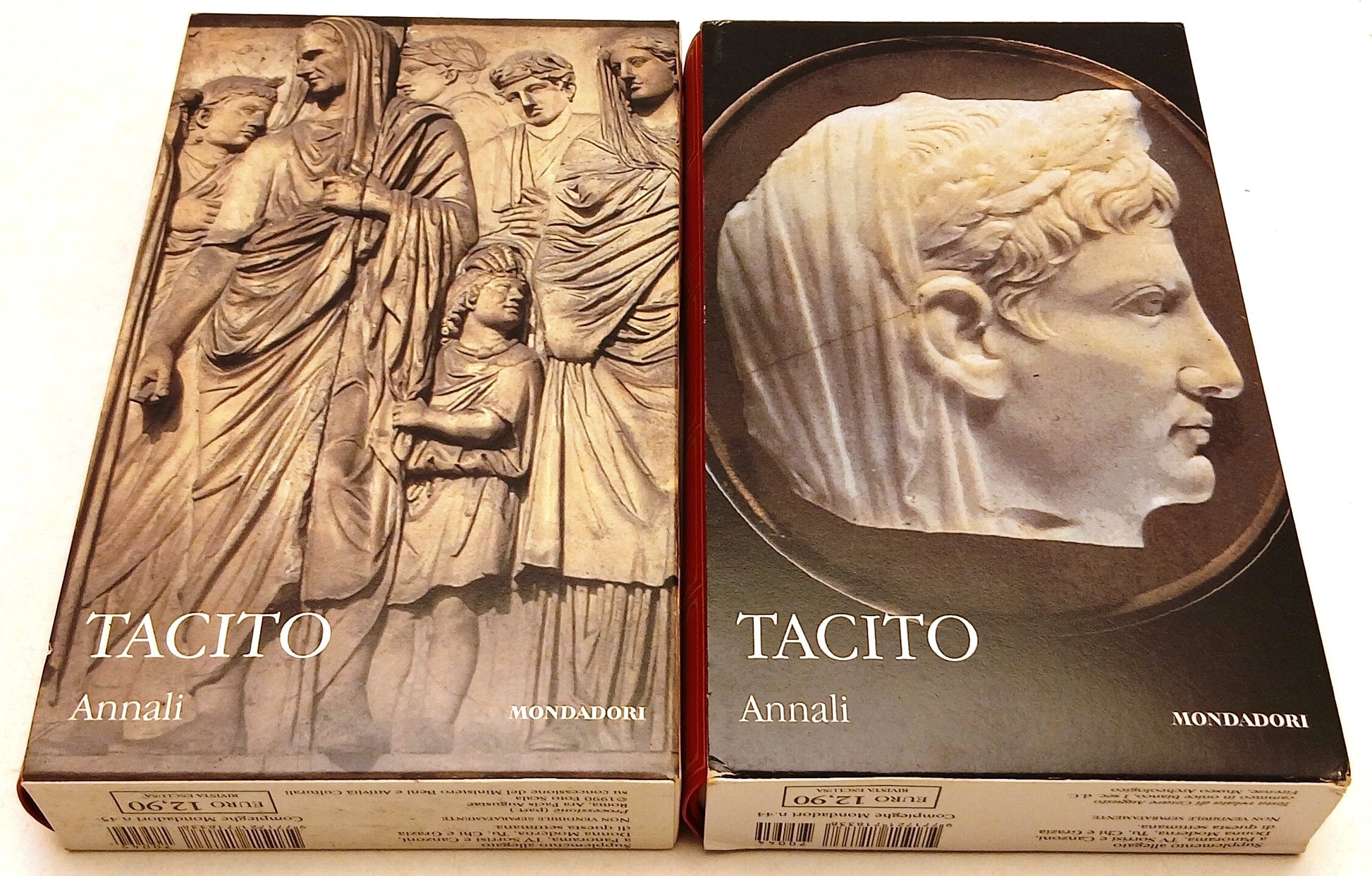 LN- ANNALI 2 VOLUMI - TACITO - MONDADORI TV SEC - CLASSICI GRECI LATINI - C- XFS