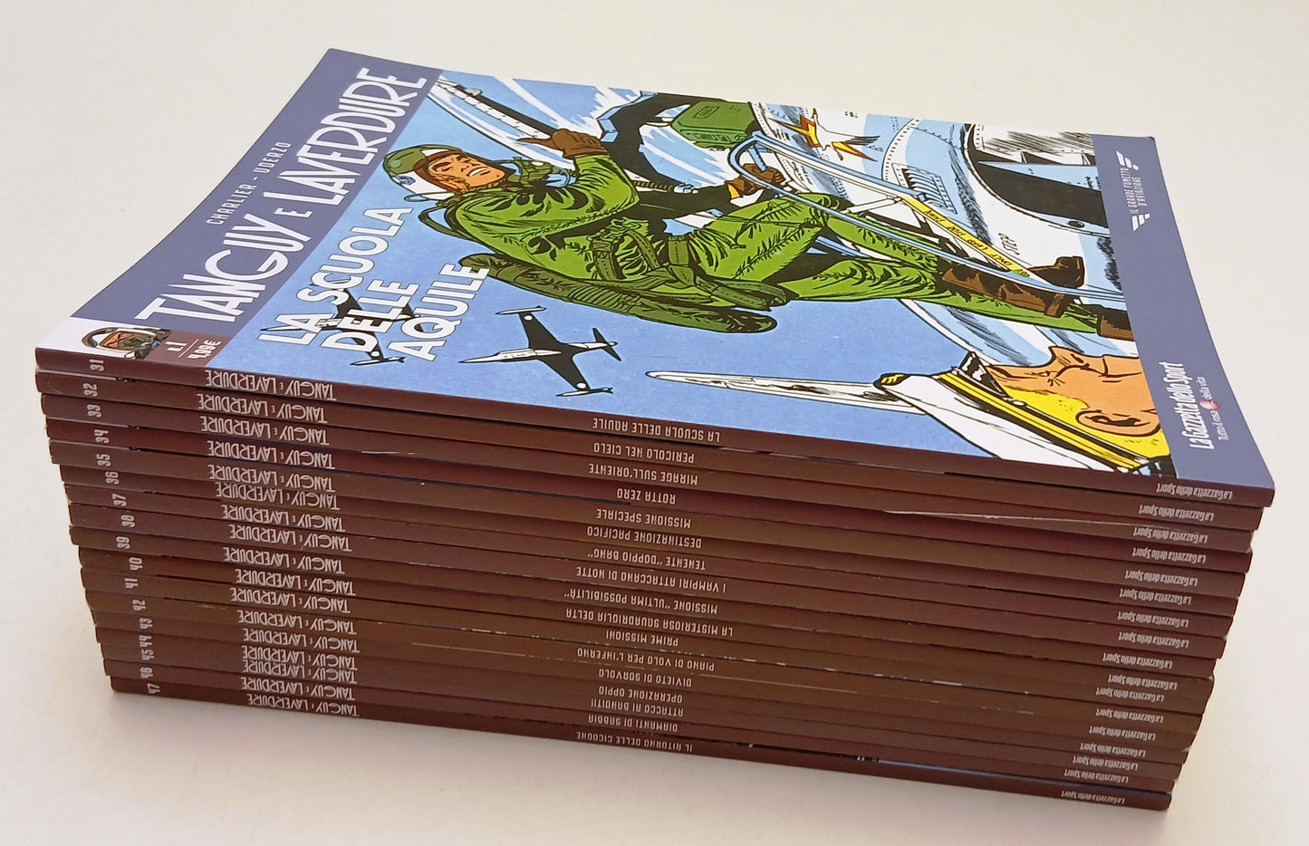 FZ- TANGUY E LAVERDURE 1/17 COMPLETA - CHARLIER UDERZO - GAZZETTA - 2021- B- Z25