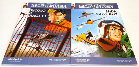 FZ- FUMETTO D'AVIAZIONE TANGUY E LAVERDURE CLASSICI 1/2 - CHARLIER - GdS- B- Z25