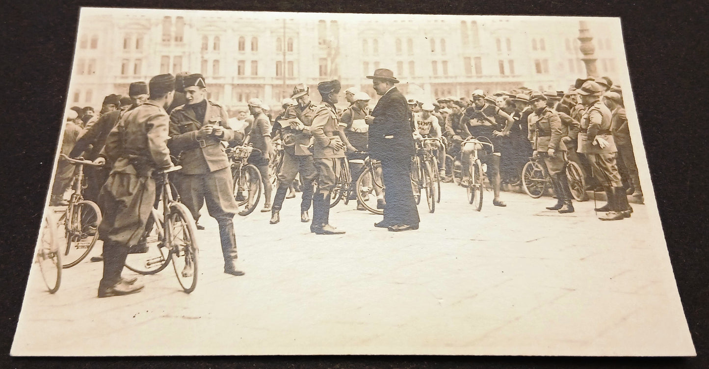 CC- Cartolina Postale Giro d'Italia anni trenta partenza da Trieste - RVSz157
