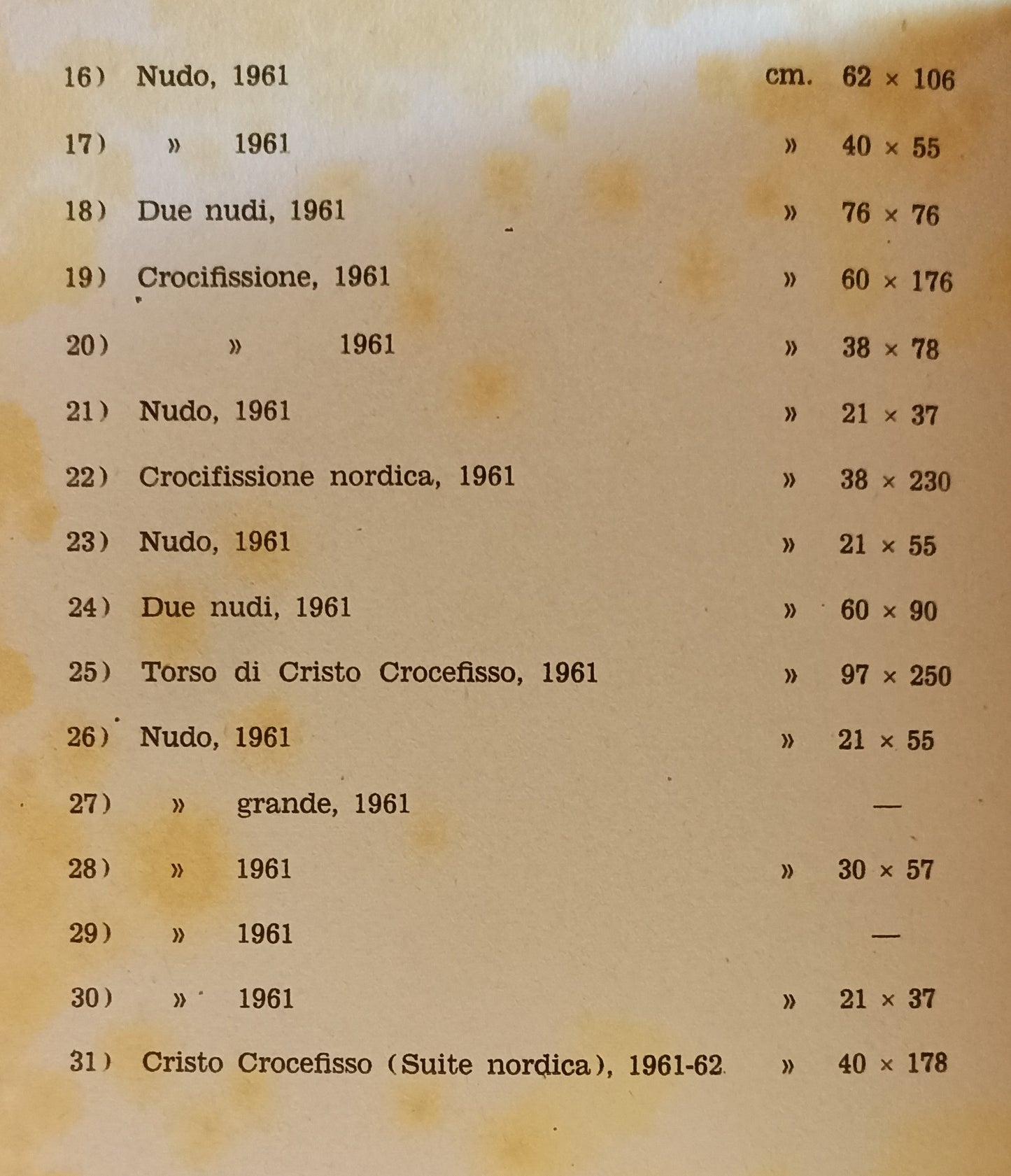 LT- VITTORIO TAVERNARI FEBBRAIO 1962 CATALOGO OPERE GALLERIE LORENZELLI - XFS165