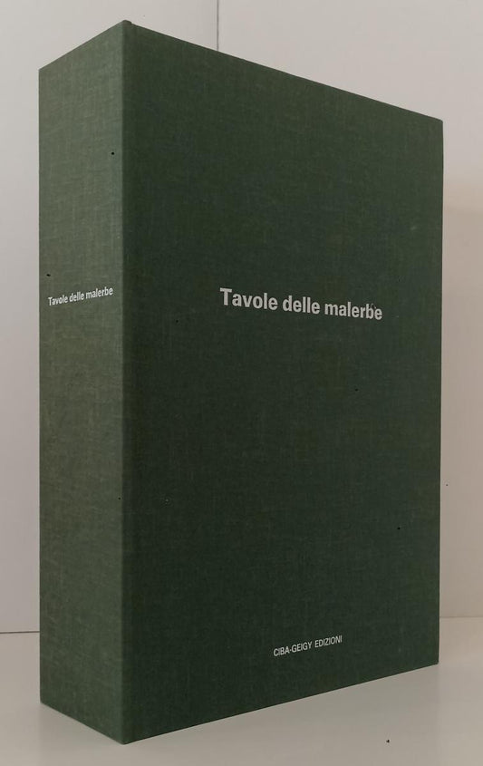 LZ- TAVOLE DELLE MALERBE FASCICOLI COFANETTO COMPLETO - CIBA-GEIGY- 1981- YFS115