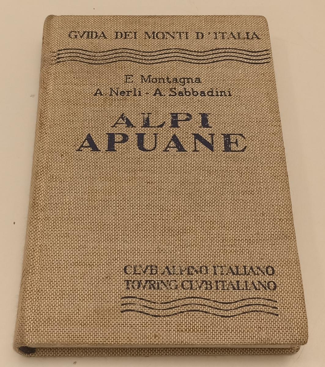 LV- ALPI APUANE -- TOURING CLUB ALPINO- GUIDA DEI MONTI D'ITALIA- 1979- C- XFS91