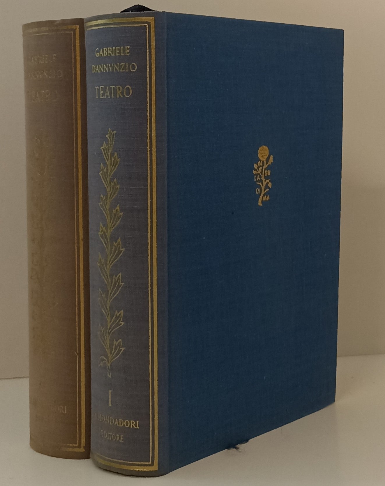 LN- TRAGEDIE SOGNI E MISTERI 2 VOLUMI- GABRIELE D'ANNUNZIO- MONDADORI- C- YFS151