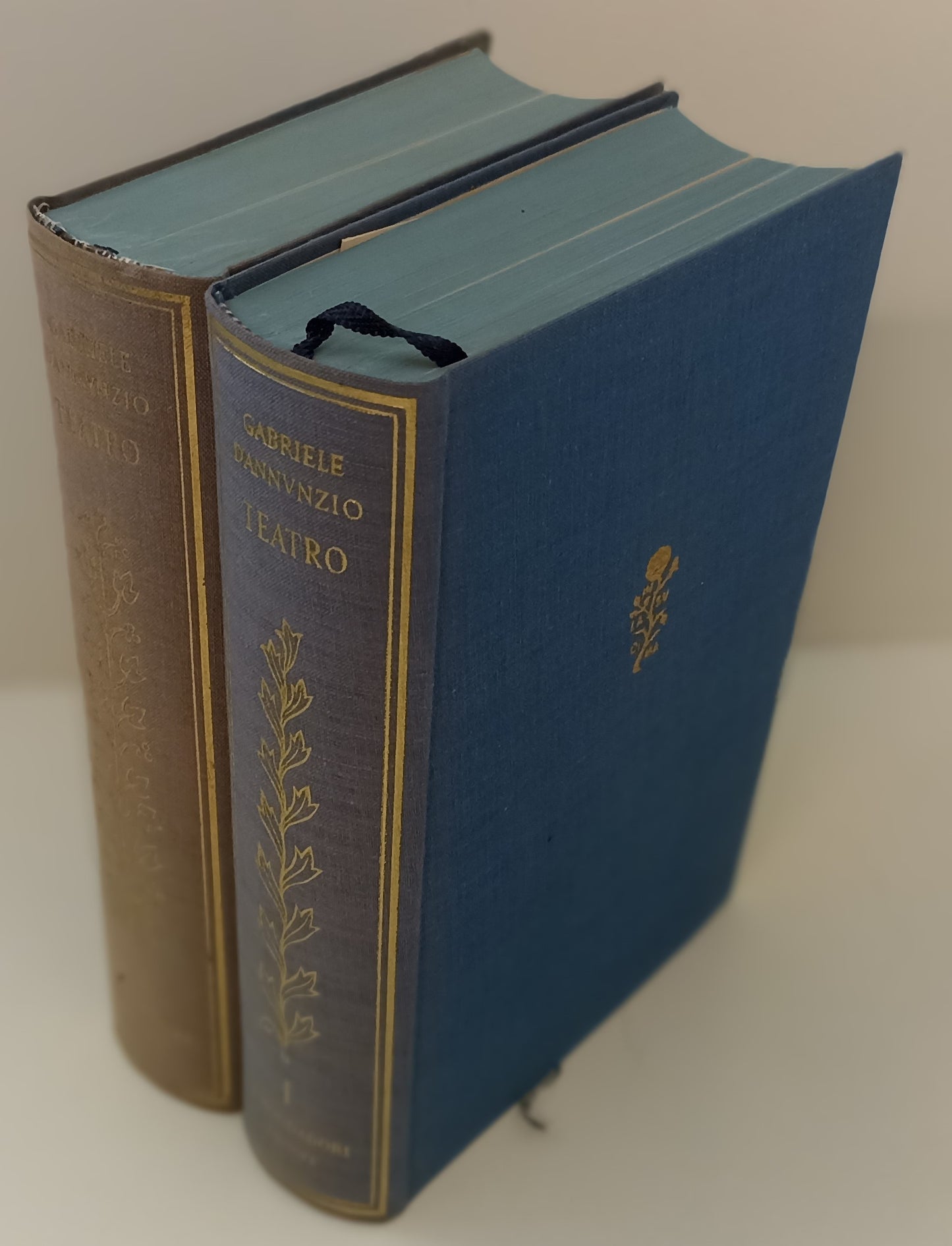 LN- TRAGEDIE SOGNI E MISTERI 2 VOLUMI- GABRIELE D'ANNUNZIO- MONDADORI- C- YFS151