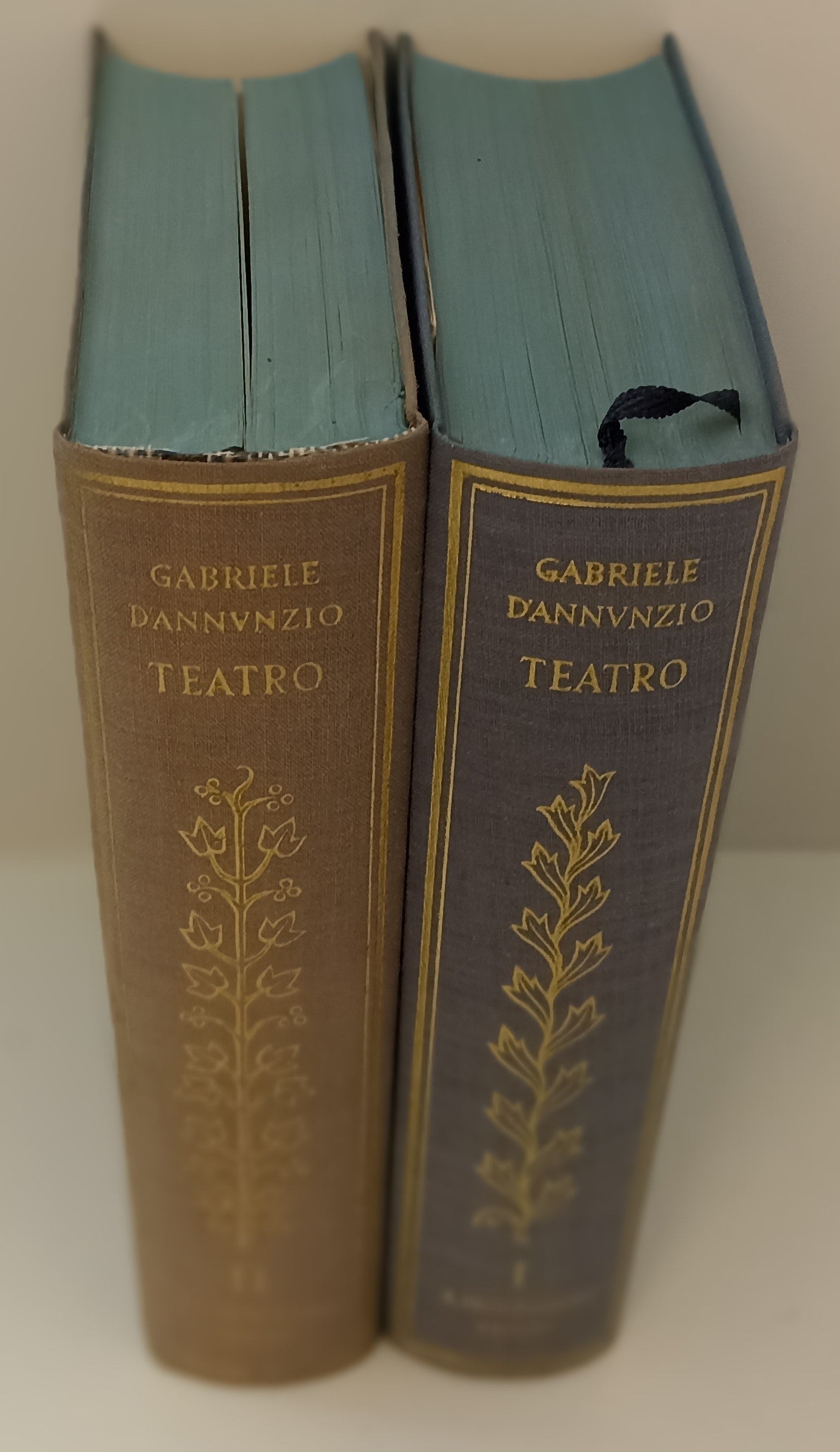 LN- TRAGEDIE SOGNI E MISTERI 2 VOLUMI- GABRIELE D'ANNUNZIO- MONDADORI- C- YFS151