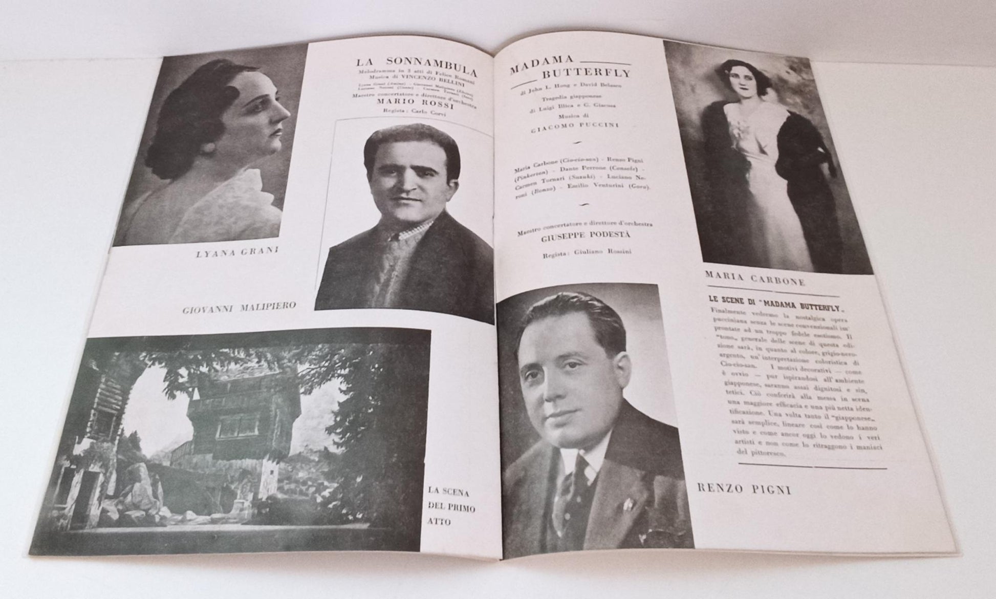 LR- STAGIONE LIRICA ANNO XVII TEATRO REGIO PARMA CONVITTO MARIA LUIGIA - RVSa66