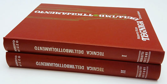 LZ- TECNICA DELL'IMBOTTIGLIAMENTO 2 VOLUMI - RIZZO- CHIRLOTTI--- 1976- C- YFS702