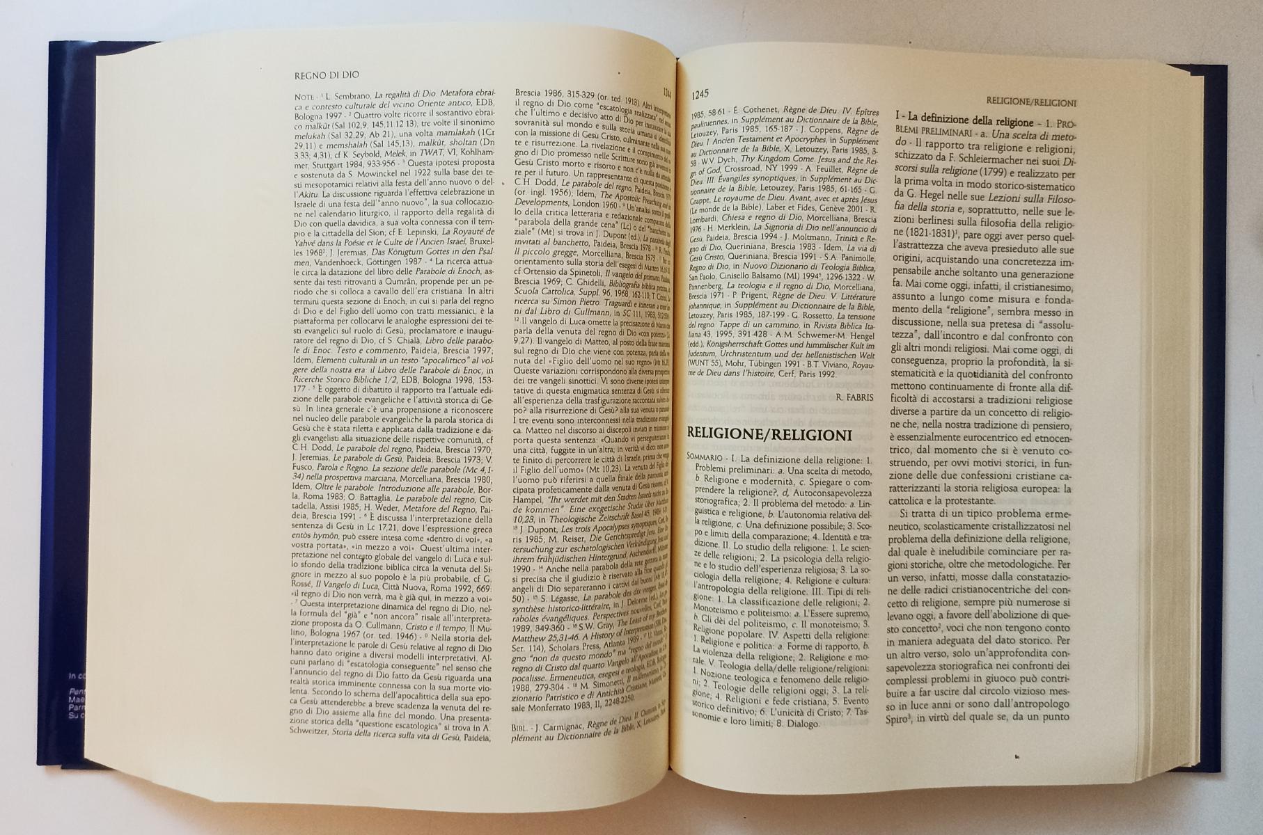 LD- TEOLOGIA - BARBAGLIO BOF DIANICH - SAN PAOLO - DIZIONARI -- 2002- CS- YFS856