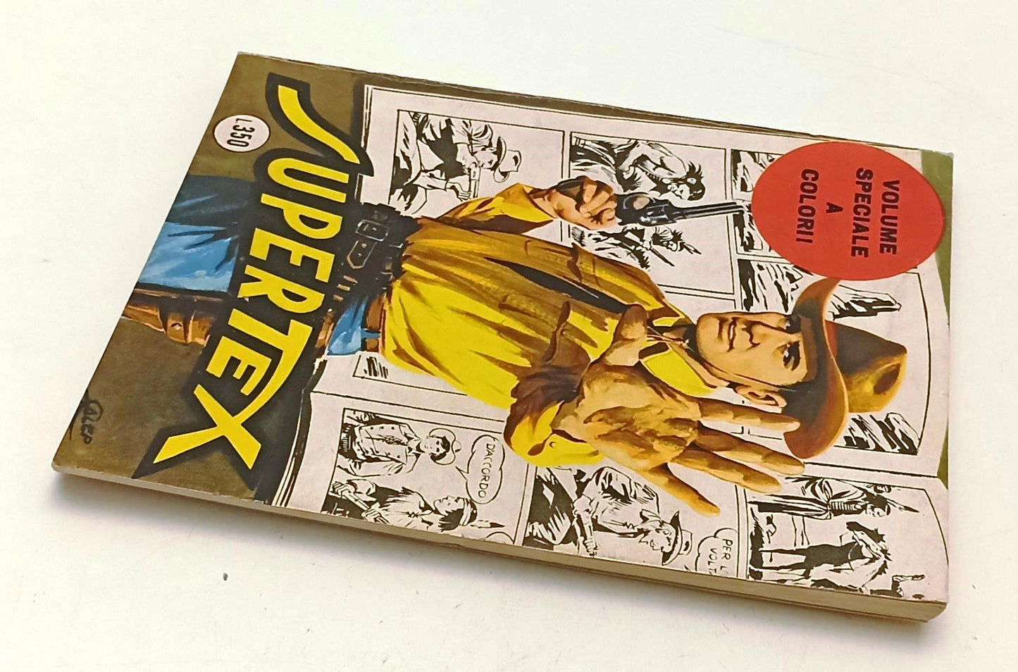 FB- TEX N.100 SUPERTEX A COLORI 350 LIRE  -- BONELLI - 1972 - B - D24