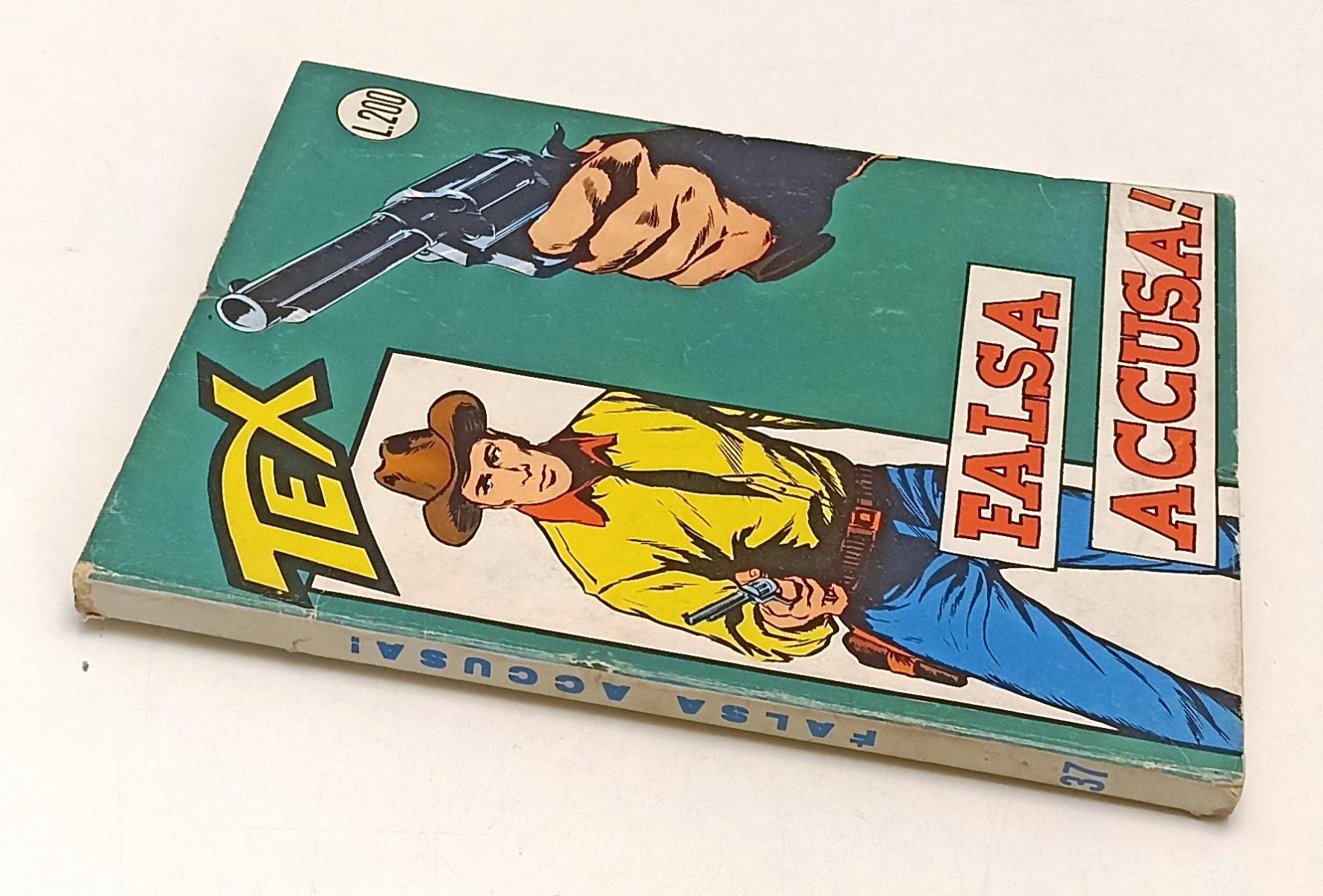 FB- TEX N.37 SIMILSPILLATO 200 LIRE FALSA ACCUSA -- BONELLI - 1963 - B - D24