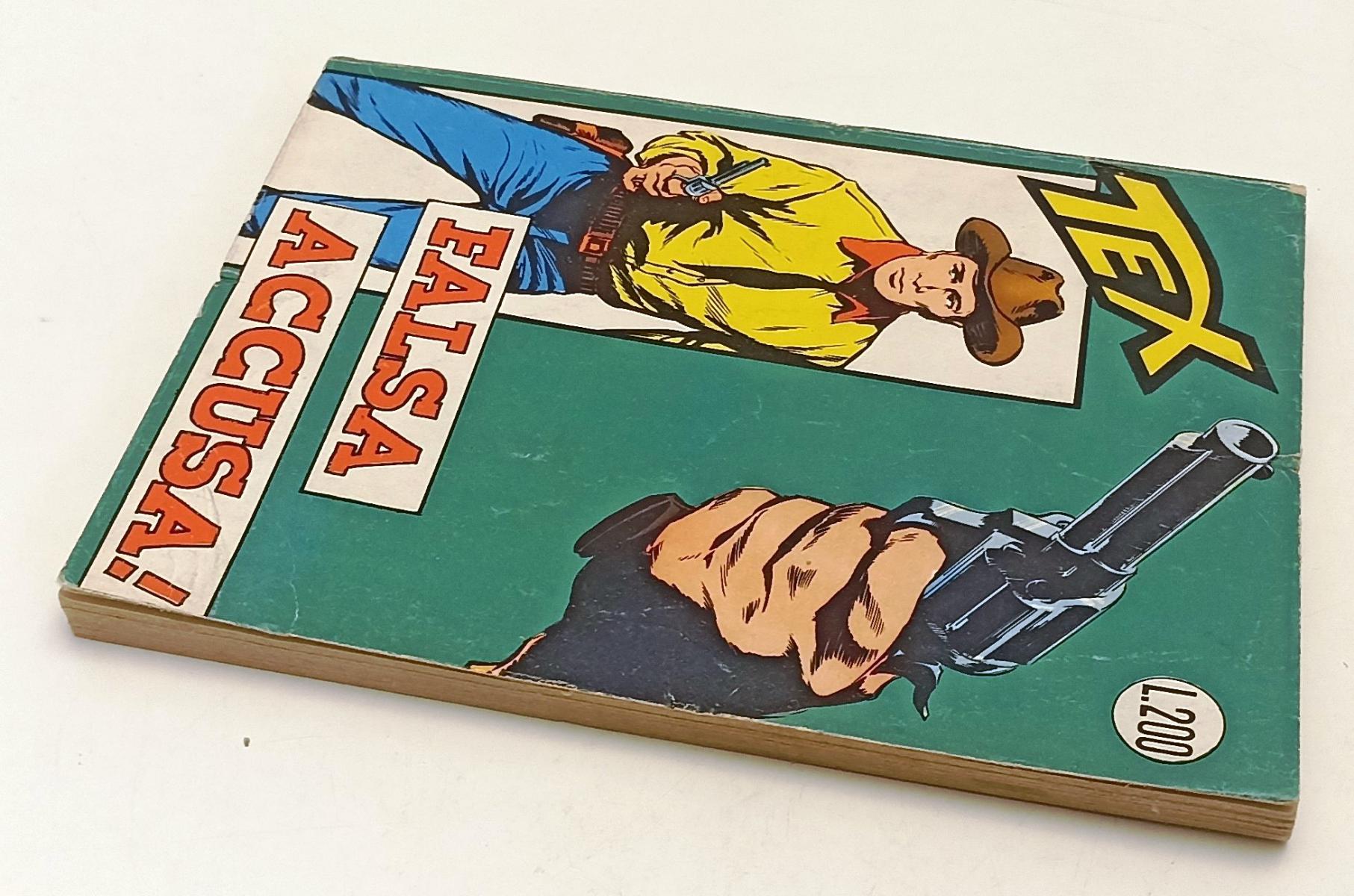 FB- TEX N.37 SIMILSPILLATO 200 LIRE FALSA ACCUSA -- BONELLI - 1963 - B - D24