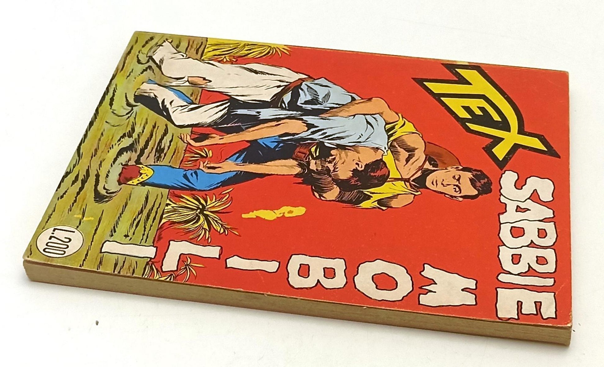 FB- TEX N.38 SIMILSPILLATO 200 LIRE SABBIE MOBILI -- BONELLI - 1963 - B - D24