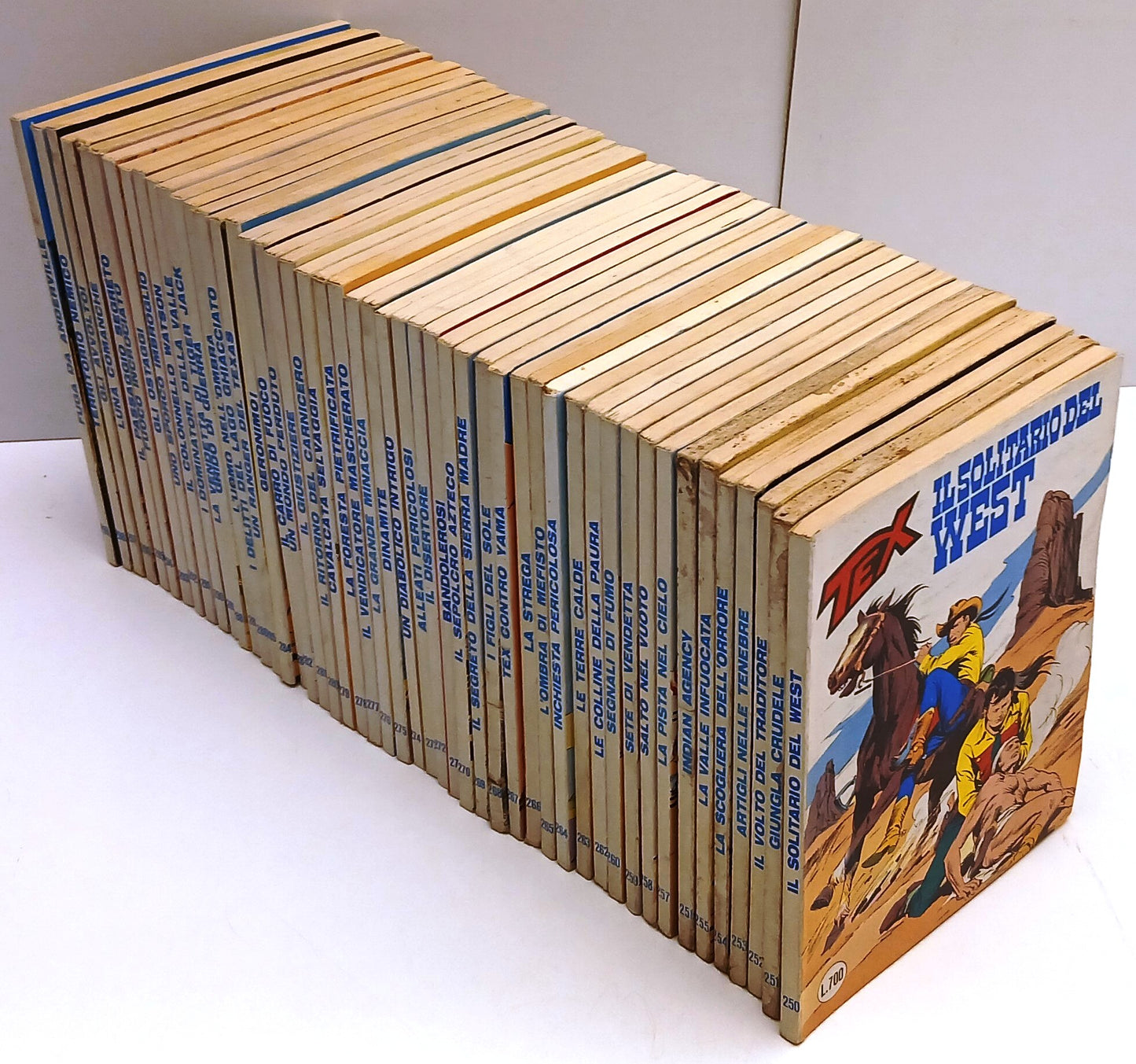 Lotto 98 albi Tex fascia 200/299 - Bonelli - offerta da lettura - BLCG1