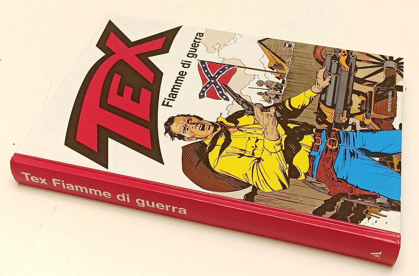 FB- TEX CARTONATO ROSSO FIAMME DI GUERRA -- MONDADORI - 1a EDIZIONE 2006- C- E24