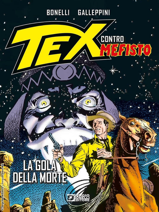 Tex contro Mefisto La gola della morte- Bonelli Galleppini- Bonelli- 1a ed.- A26