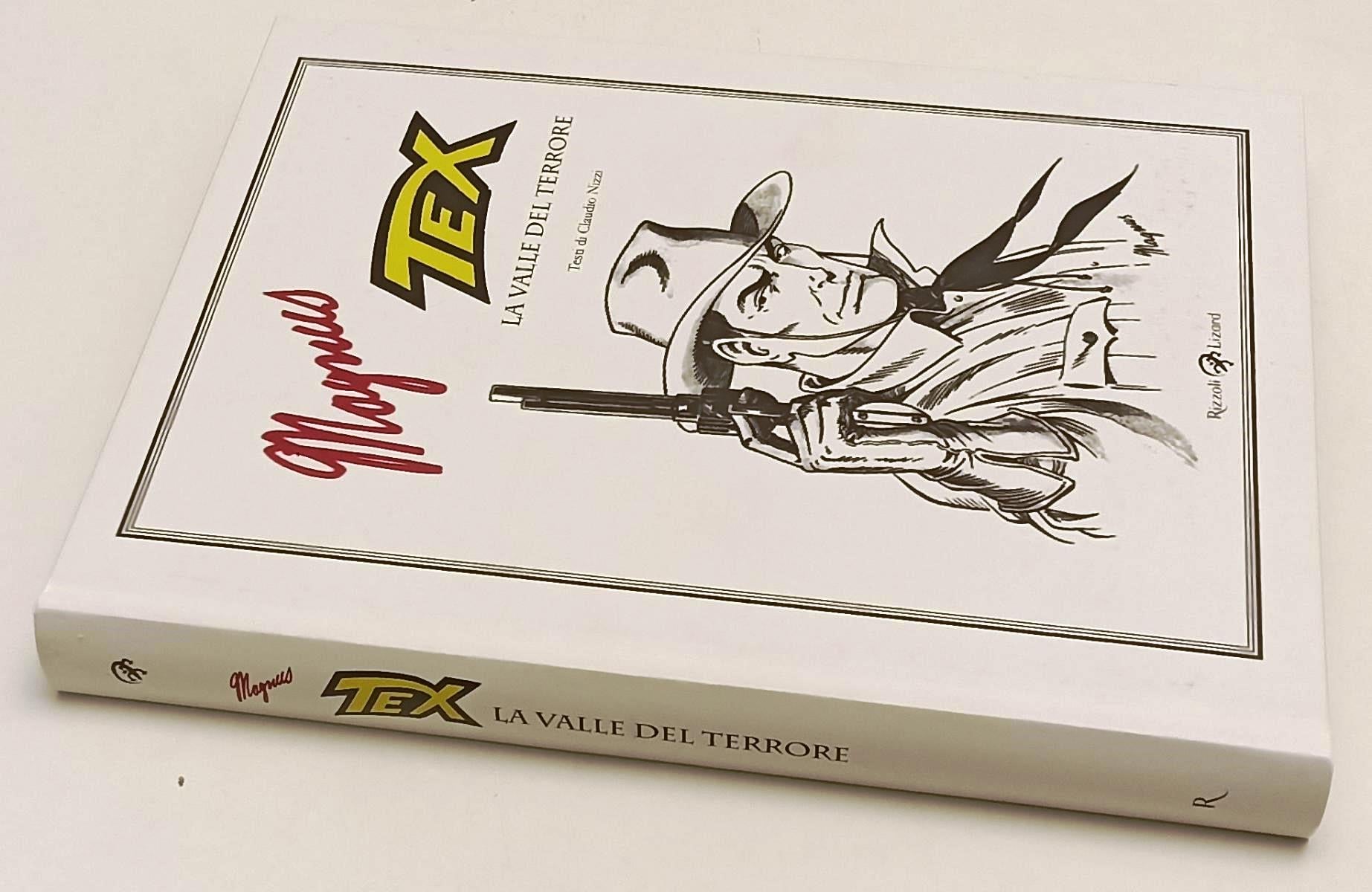 FB- TEX LA VALLE DEL TERRORE CARTONATO - MAGNUS - RIZZOLI LIZARD -- C - G24