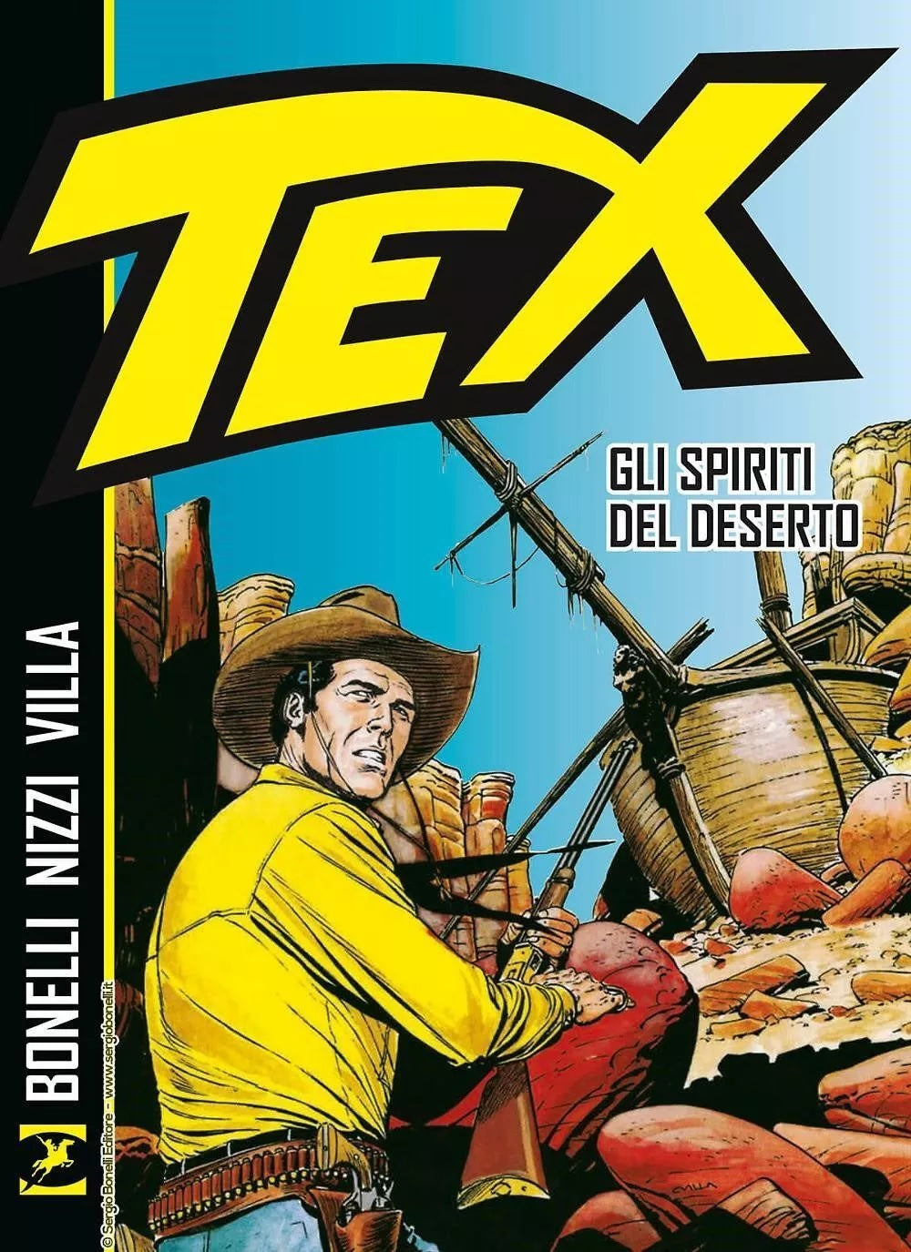 Tex Gli spiriti del deserto - Bonelli Nizzi Villa - Bonelli - 2a ed. 2024 - A26
