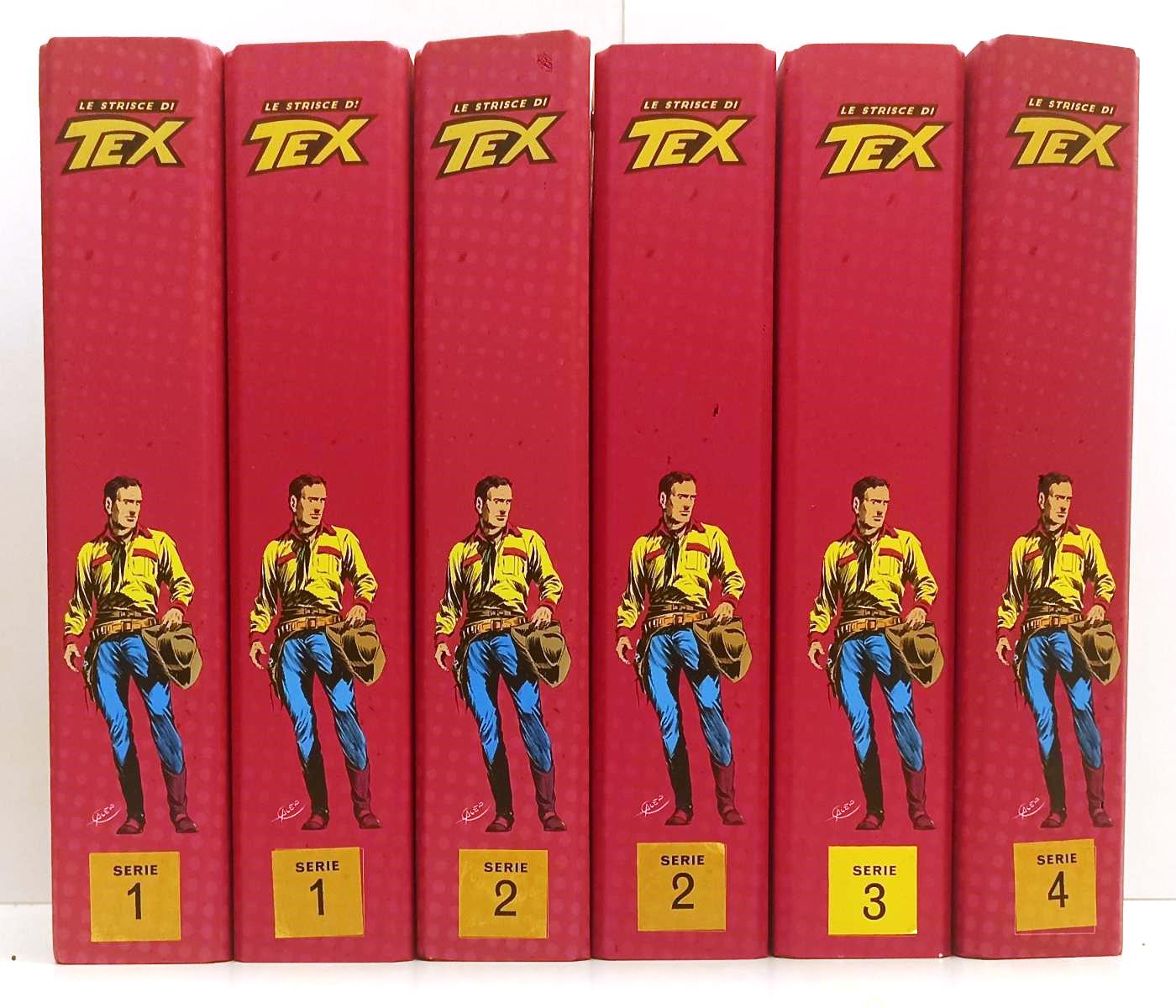 Le Strisce di Tex Anastatica Ristampa Raccoglitori 12 Serie Complete - GdS - C26