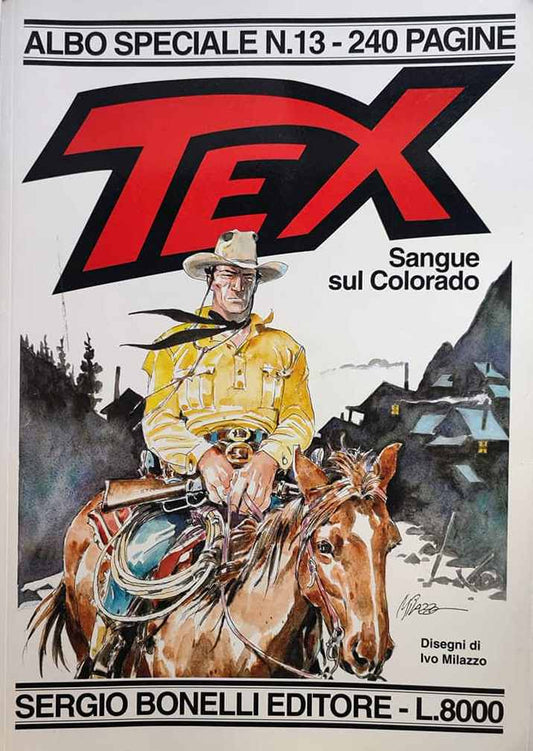 FB- TEXONE TEX SPECIALE N.13 SANGUE NEL COLORADO -- BONELLI -- B - TBX