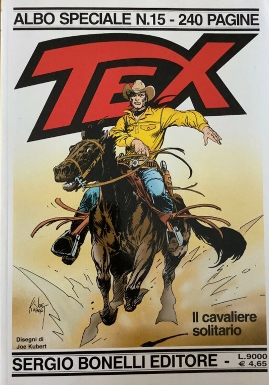 FB- TEXONE TEX SPECIALE N.15 IL CAVALIERE SOLITARIO -- BONELLI - 2001 - B - TFX
