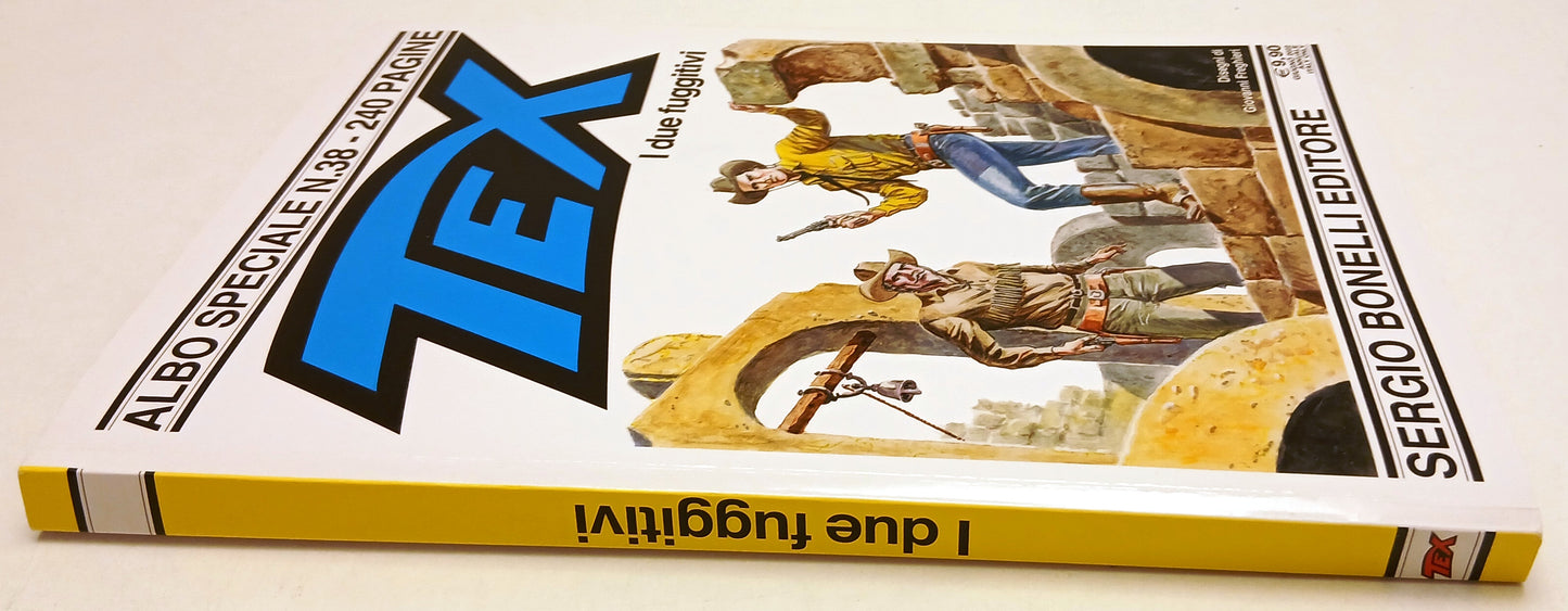 FB- TEXONE N.38 I DUE FUGGITIVI ALBO SPECIALE -- BONELLI - 2022 - B - N25