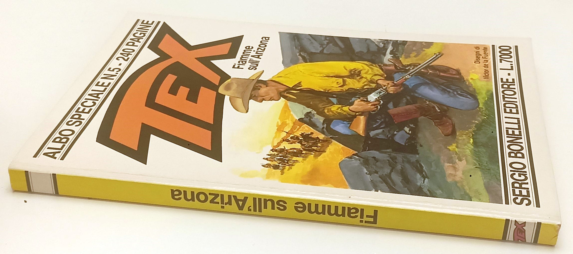FB- TEXONE N.5 TEX SPECIALE FIAMME SULL'ARIZONA -- BONELLI -- B - F25