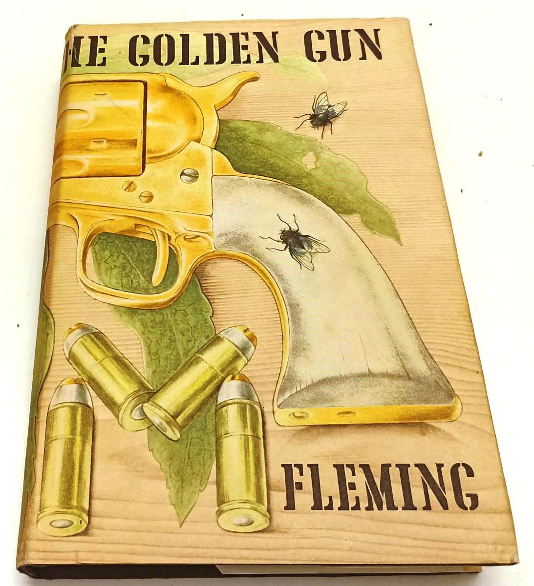 LN- THE MAN WITH THE GOLDEN GUN- FLEMING- JONATHAN CAPE- 1a ED.- 1965- CS- XFS92