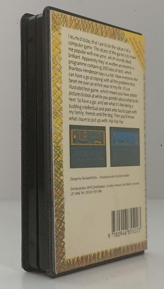 GC- GIOCO CASSETTA DIARY OF ADRIAN MOLE LEVEL 9 COMMODORE 64 MOSAIC - GTTS38