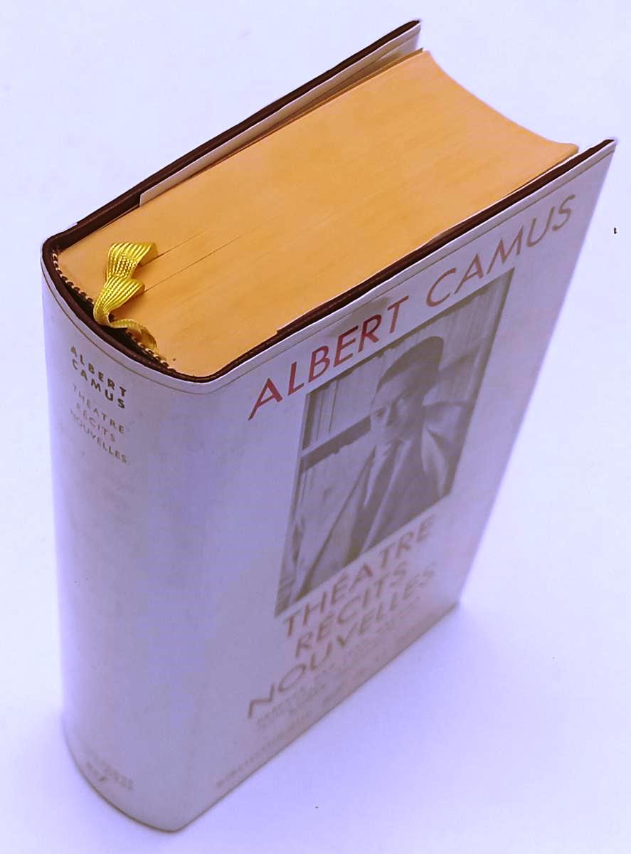 LN- THEATRE RECTIS NOUVELLES - CAMUS- BIBLIOTHEQUE NRF DE PLEIADE- 1963- CS- XFS