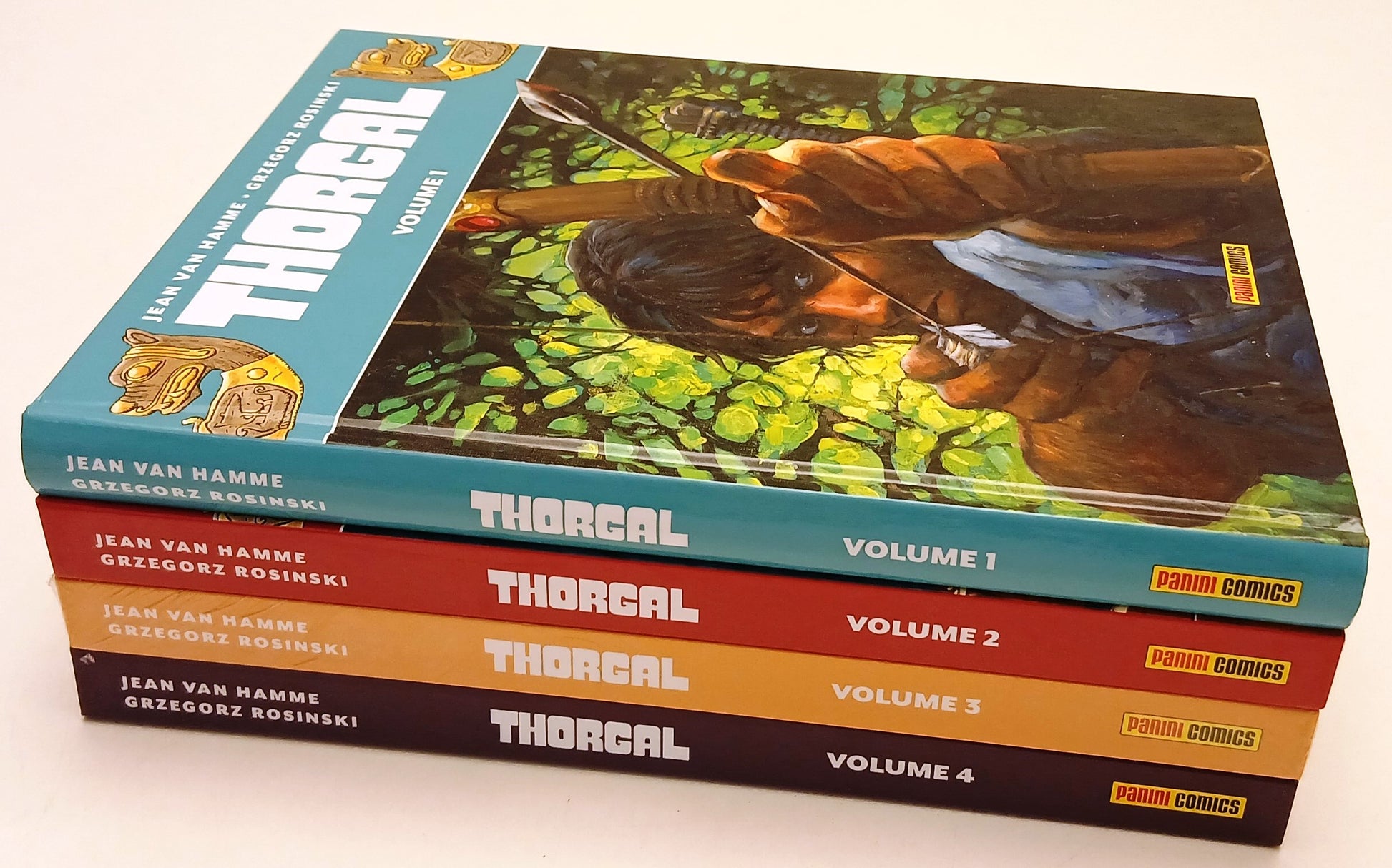 FV- THORGAL DELUXE VOLUMI 1/4 COMPLETA- VAN HAMME ROSINSKI- PANINI- 2020- C- Z25