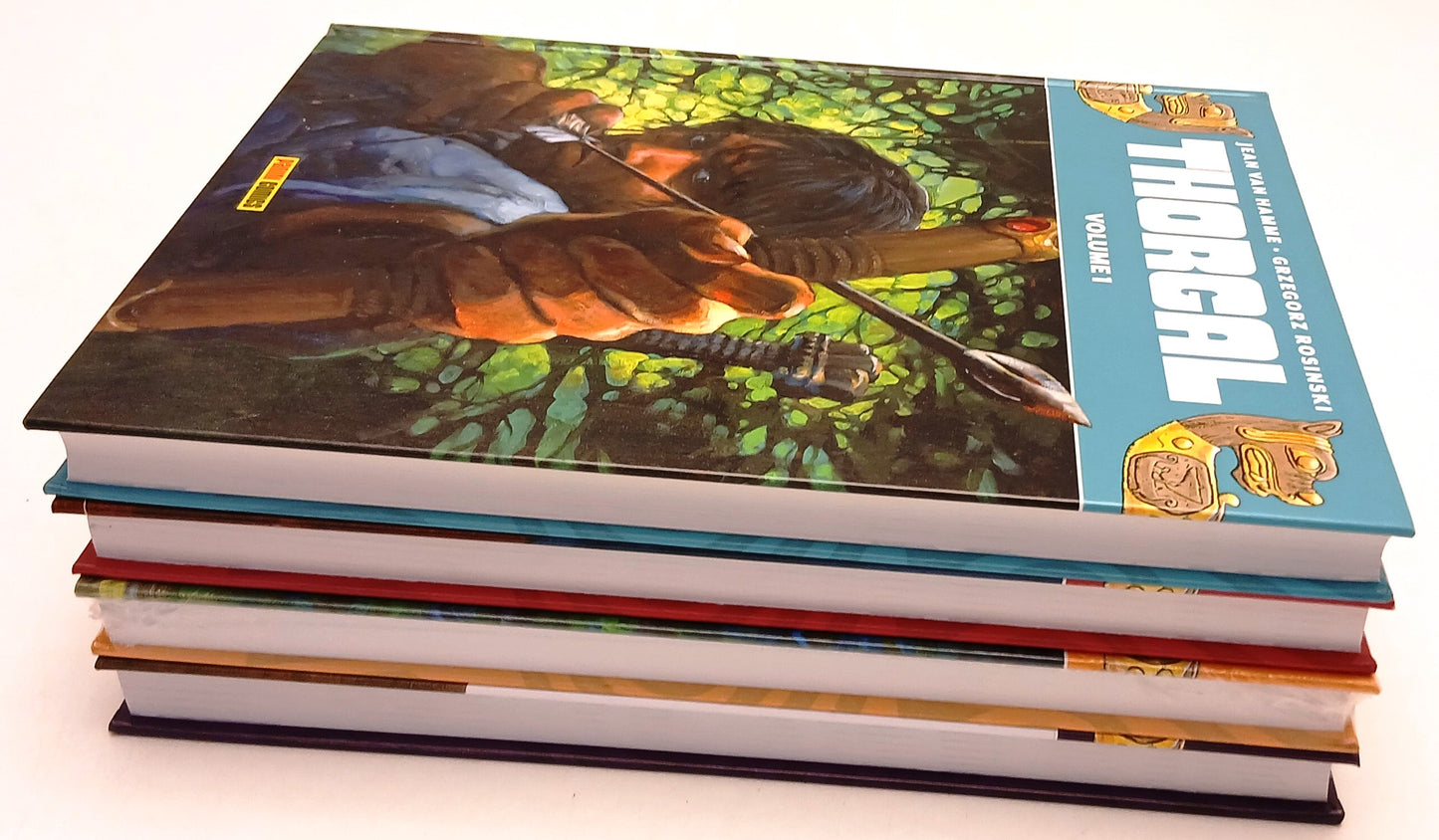 FV- THORGAL DELUXE VOLUMI 1/4 COMPLETA- VAN HAMME ROSINSKI- PANINI- 2020- C- Z25