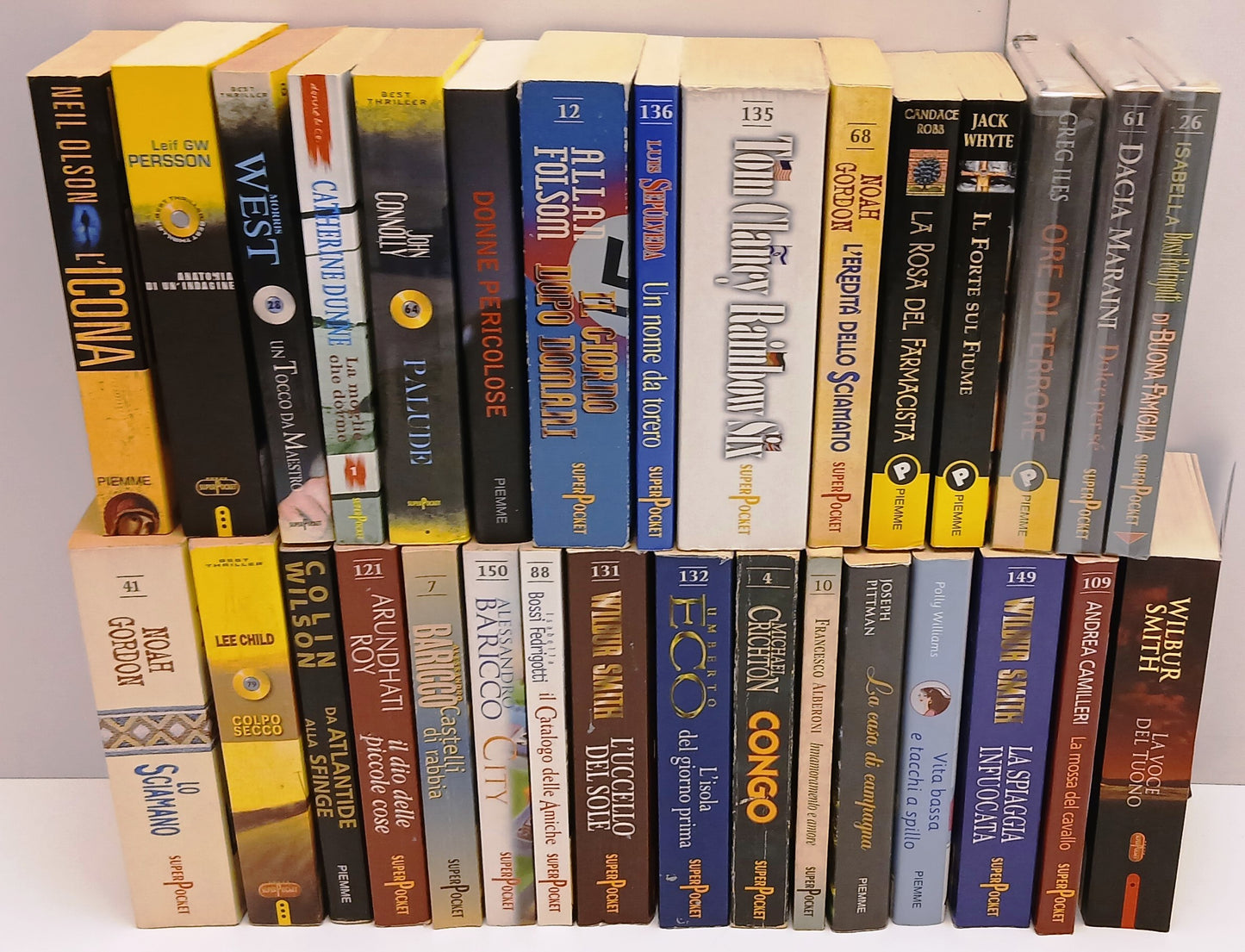 LN- LOTTO ROMANZI SUPERPOCKET PIEMME AA.VV. 30 PZ. - B - BLCP4