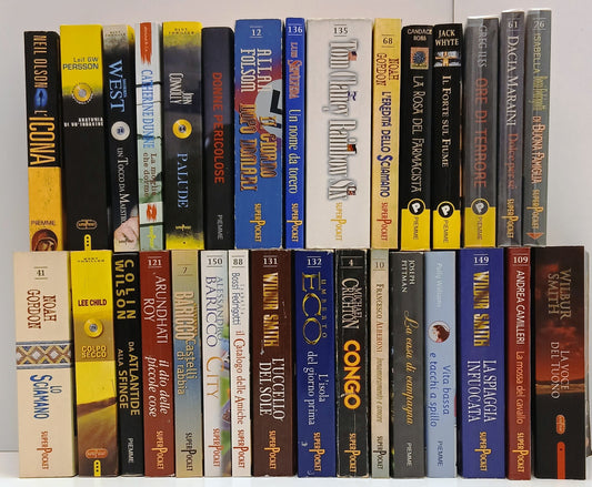 LN- LOTTO ROMANZI SUPERPOCKET PIEMME AA.VV. 30 PZ. - B - BLCP4