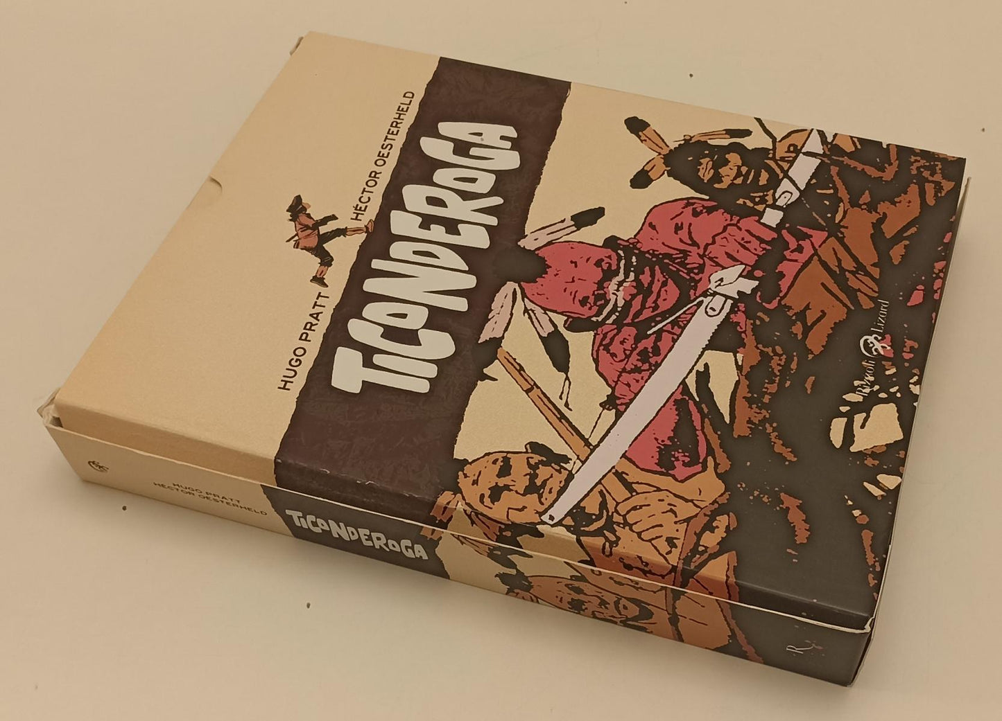 FV- TICONDEROGA VOLUMI 1/2 - HUGO PRATT OESTERHELD- RIZZOLI LIZARD- 2017- C- C24