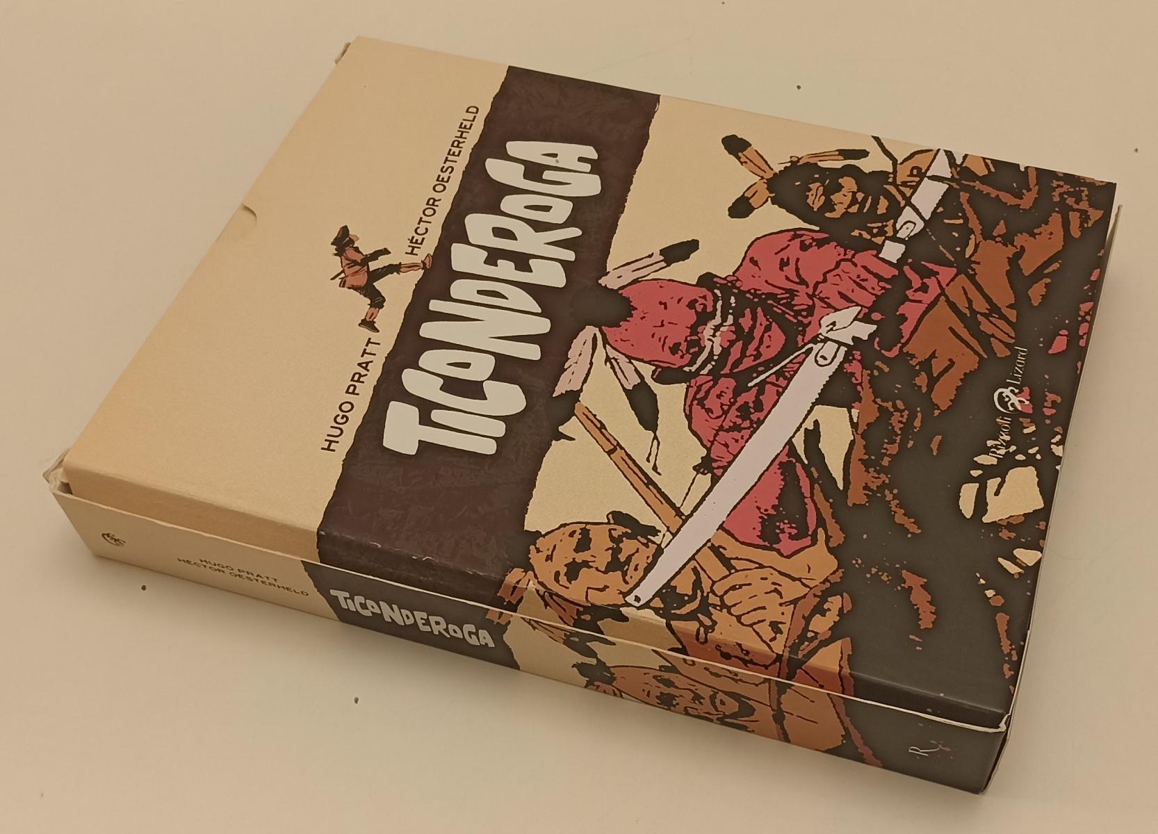 FV- TICONDEROGA VOLUMI 1/2 - HUGO PRATT OESTERHELD- RIZZOLI LIZARD- 2017- C- C24